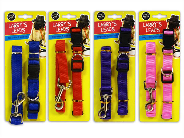 Dog lead & collar set
