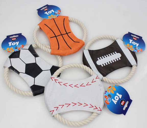 Rope Frisbee Pet Toy