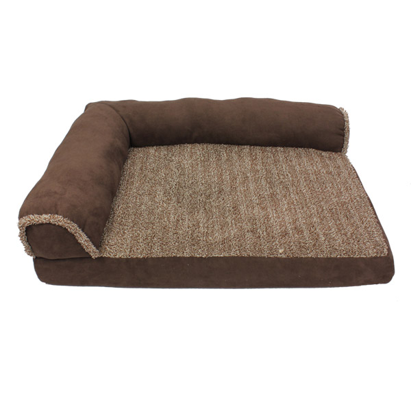 Micro Suede with Fur Corner Bed
